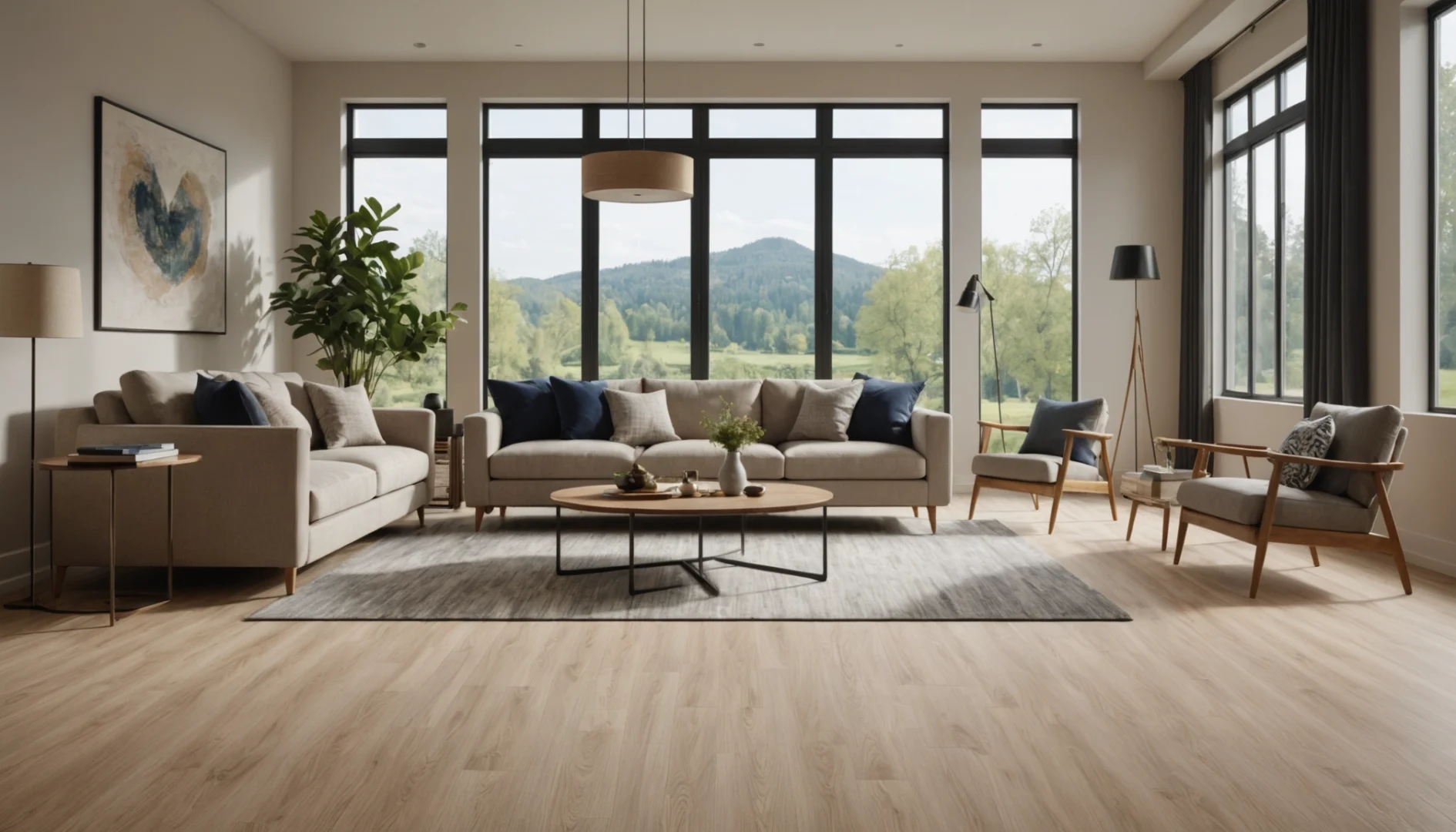 Les meilleures pièces de la maison pour installer un plancher en vinyle SPC