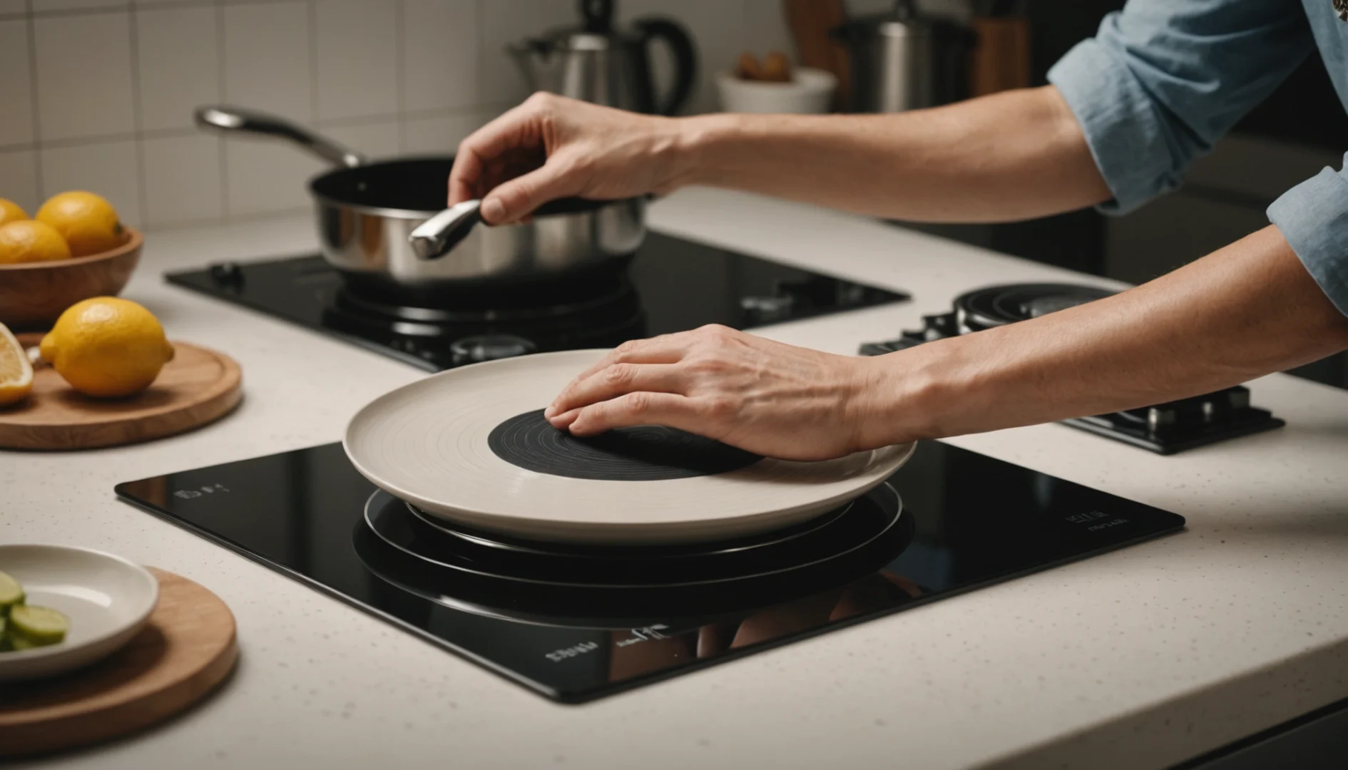 enlever les rayures sur plaque de cuisson en céramique