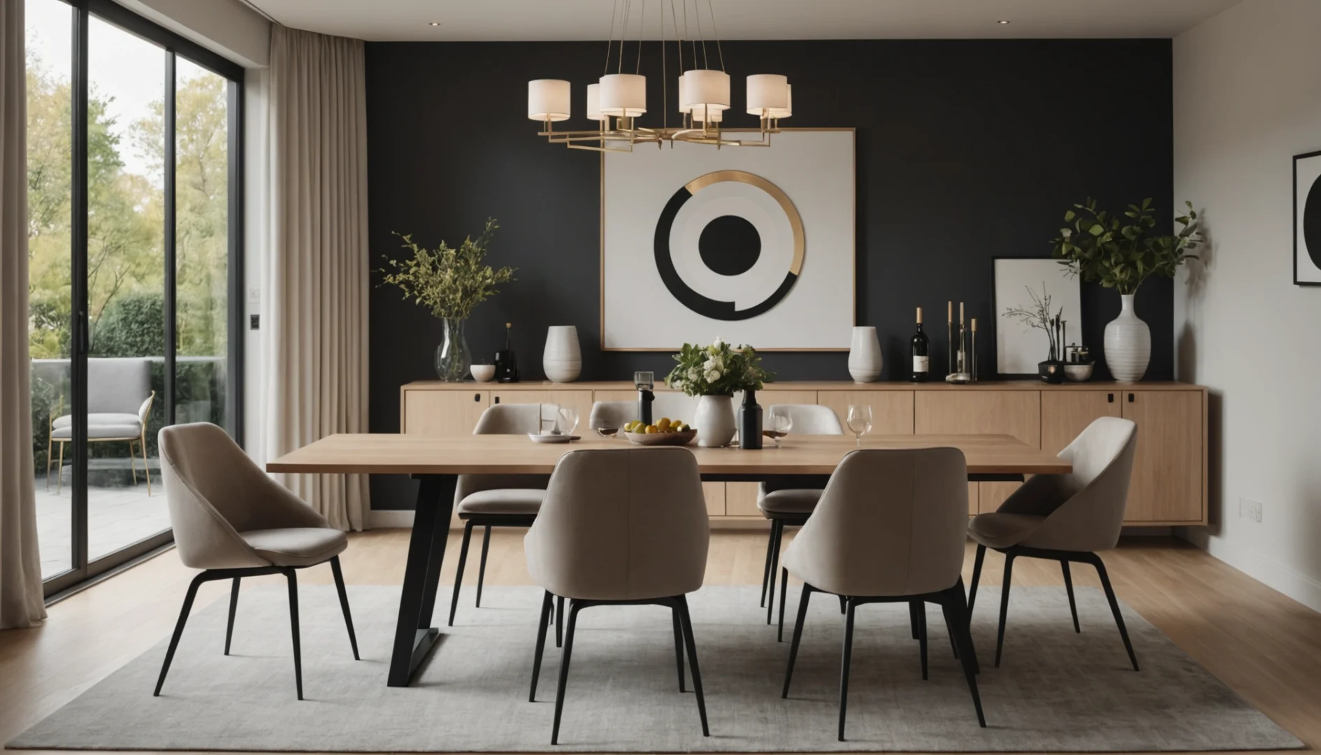 chaises modernes pour table à manger