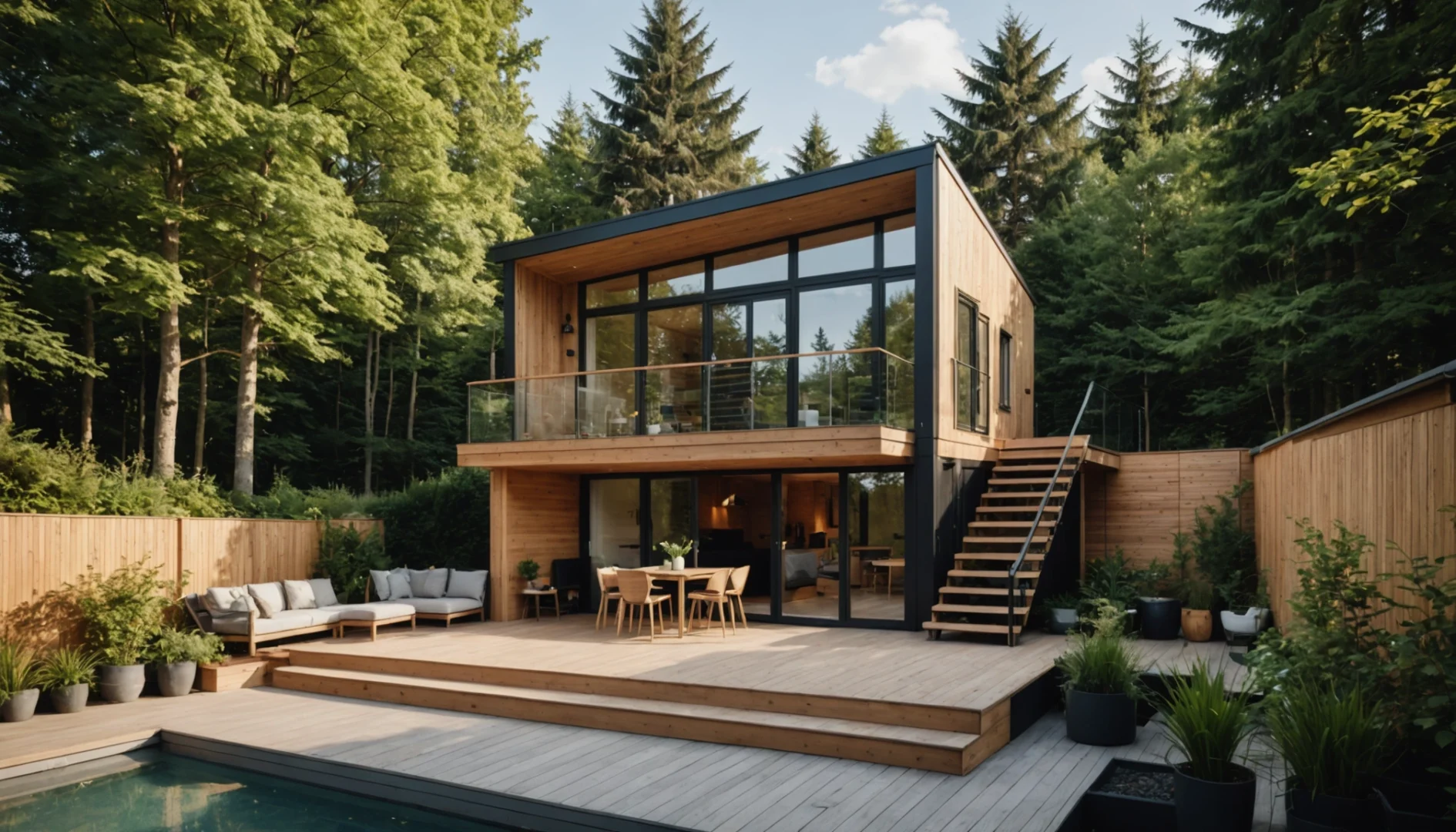 tiny house avec toit-terrasse