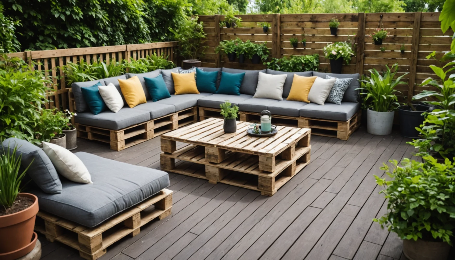 terrasse en palette durée de vie
