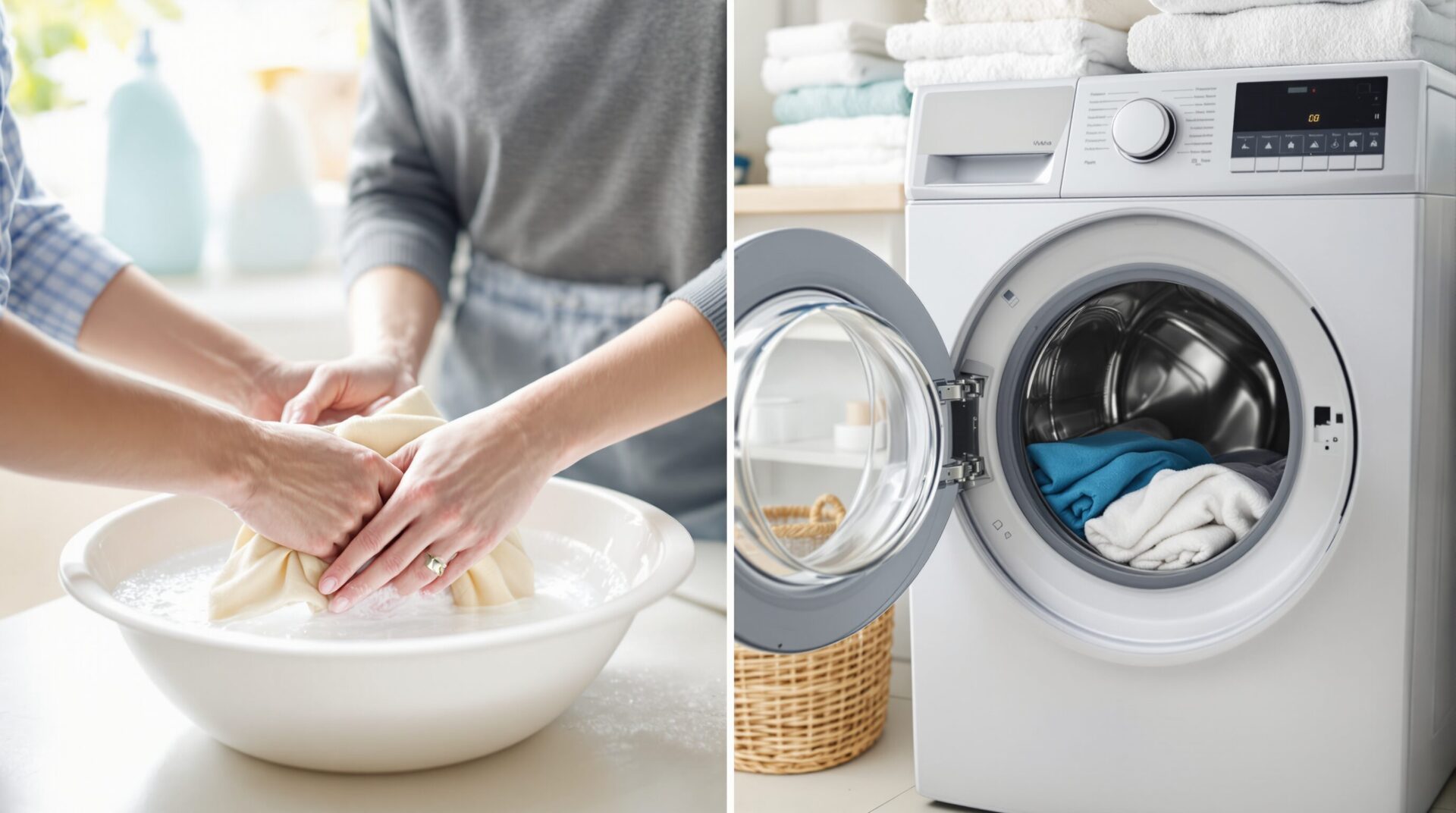 Lavage à la main