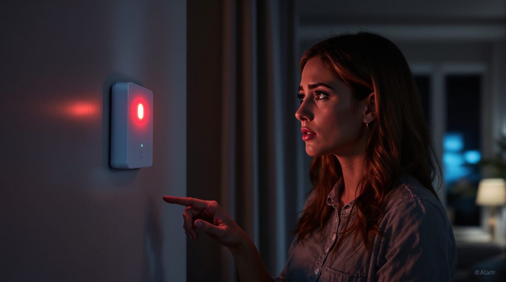 pourquoi une alarme se déclenche sans raison