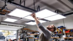 éclairage LED pour garage