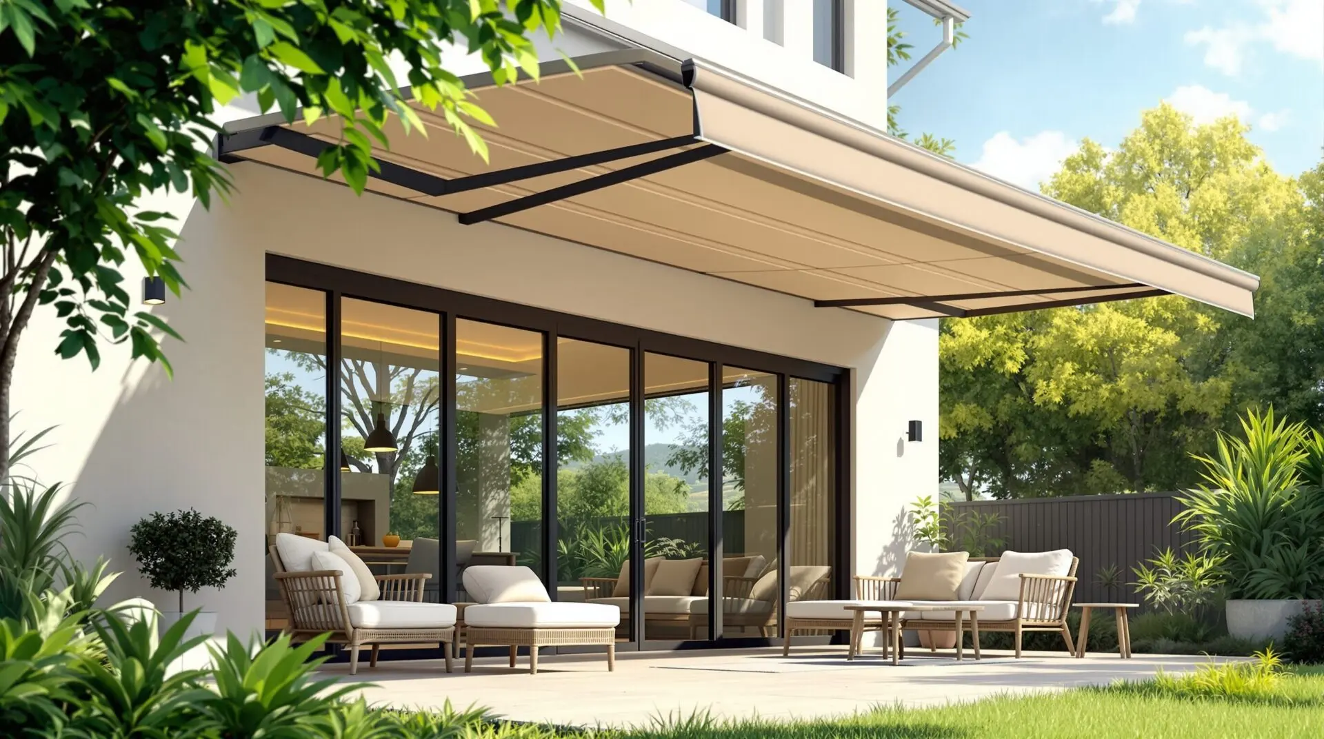 store banne electrique