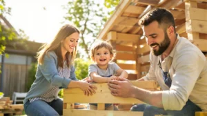 cabane enfant en palette