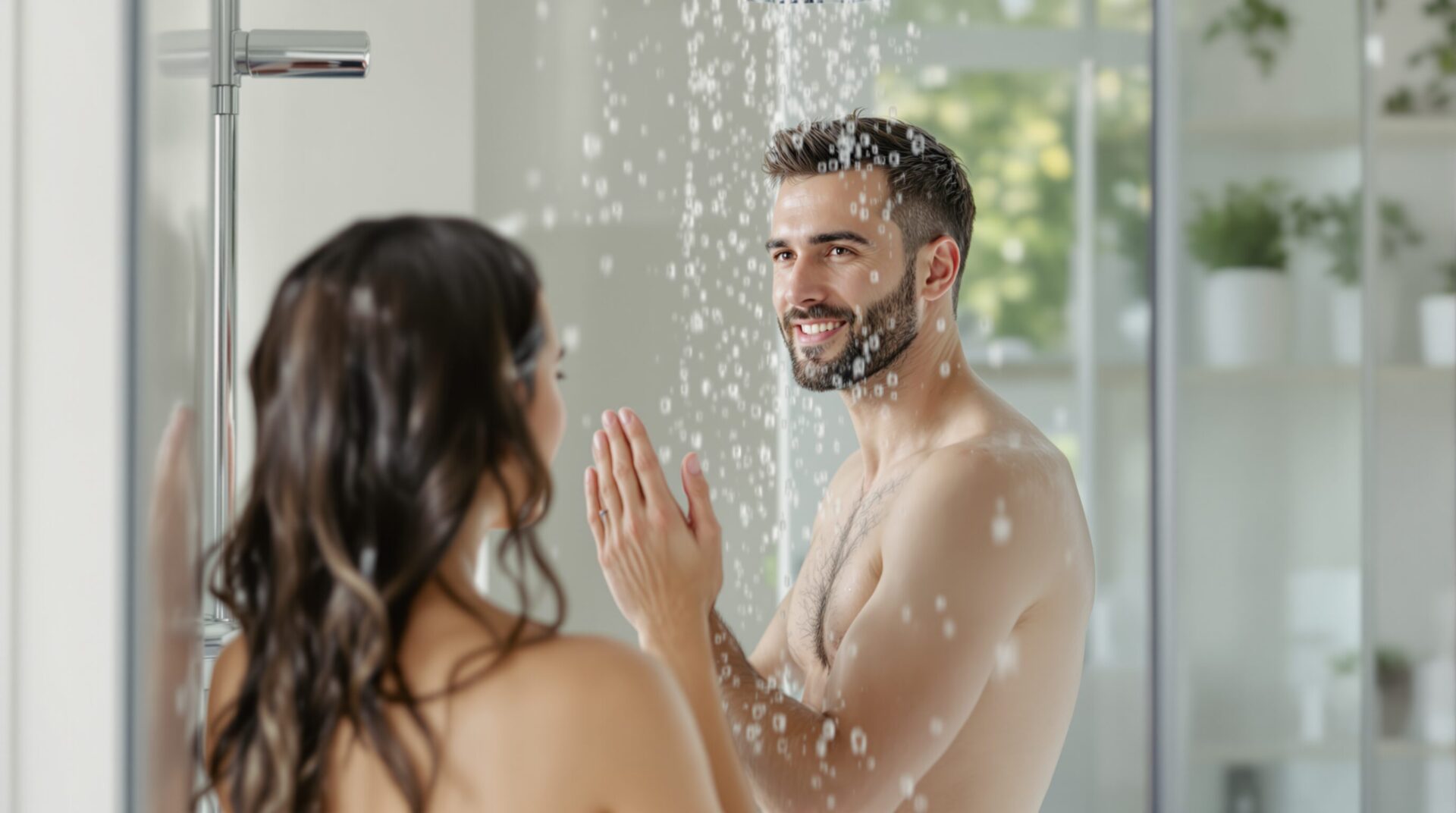 douche ouverte sans porte