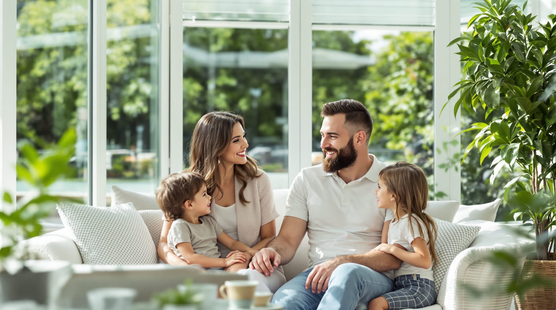 veranda vitre teinté