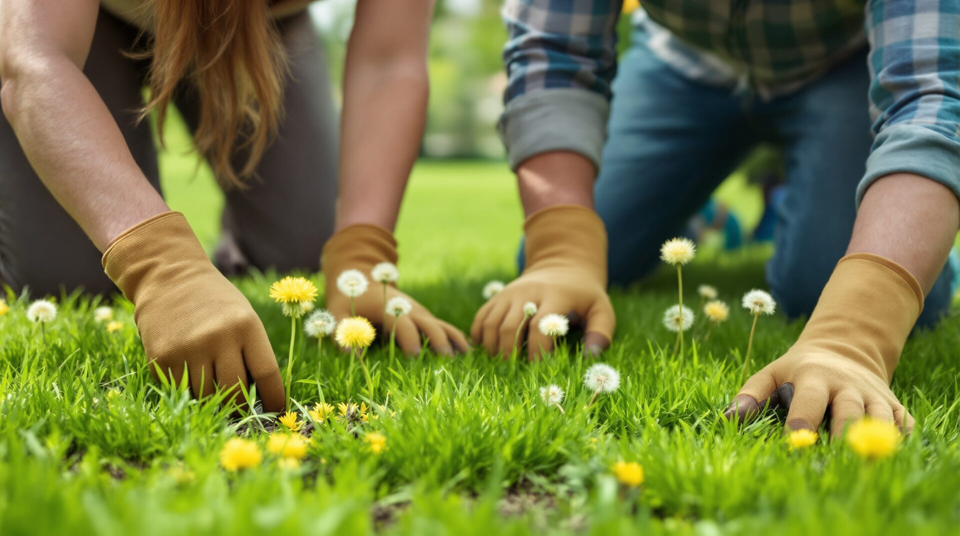 comment enlever les mauvaises herbes dans la pelouse