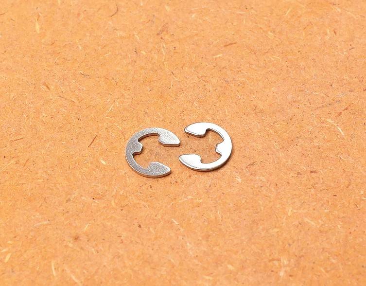 circlip type E din 6799 fixation