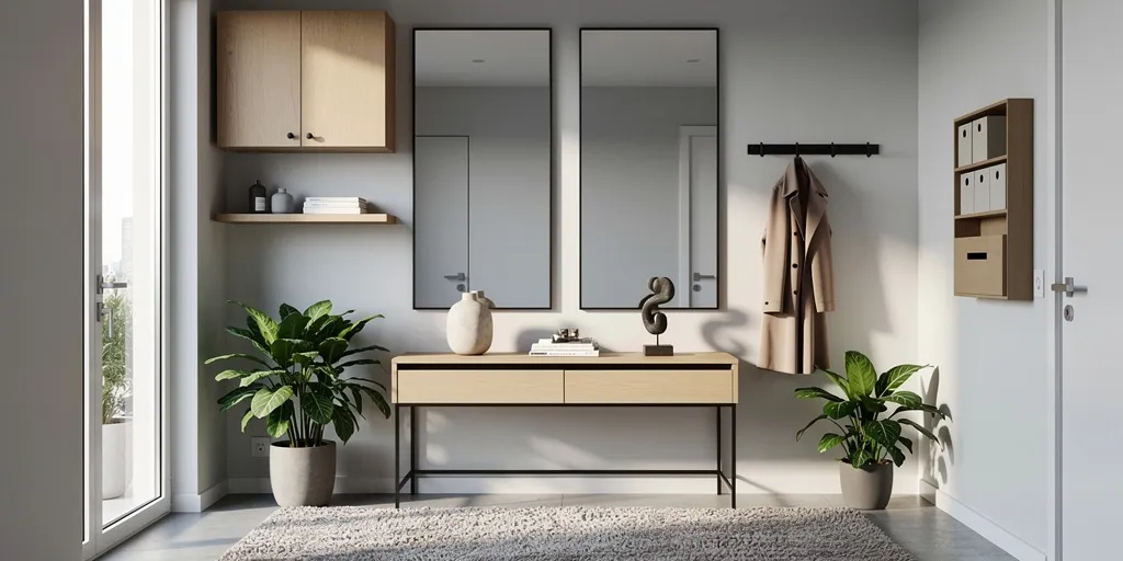 entree appartement deco