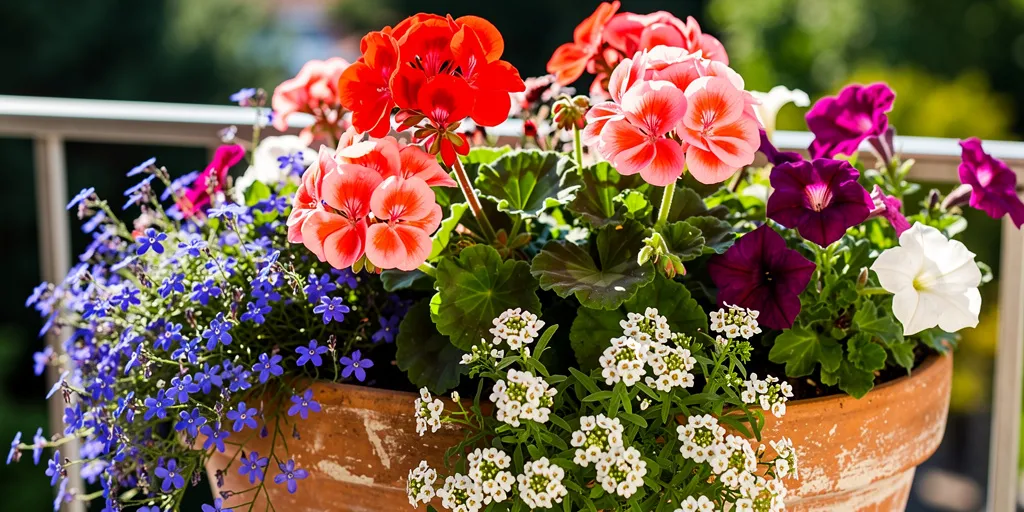 jardiniere geranium association