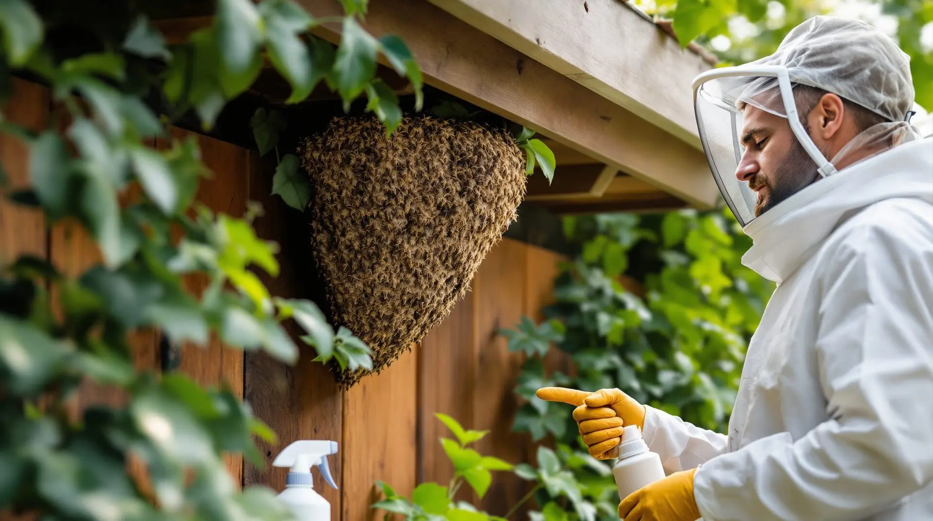 que faire contre un nid de guêpes