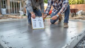 dalle de beton prix au m2