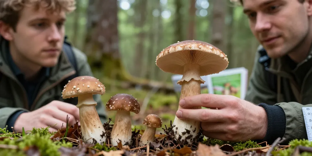 photo de champignons comestibles