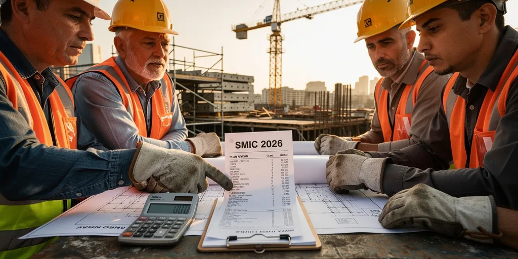 smic dans le batiment