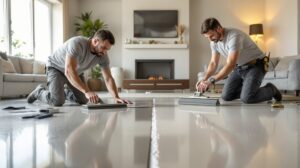 sol interieur beton cire