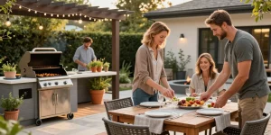 decoration barbecue exterieur