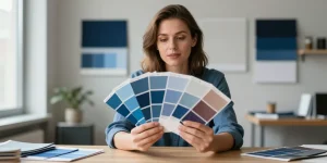 quelle couleur associer au bleu