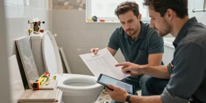 rénover des toilettes