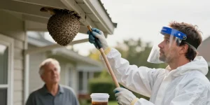 nid de guepe comment s'en débarrasser