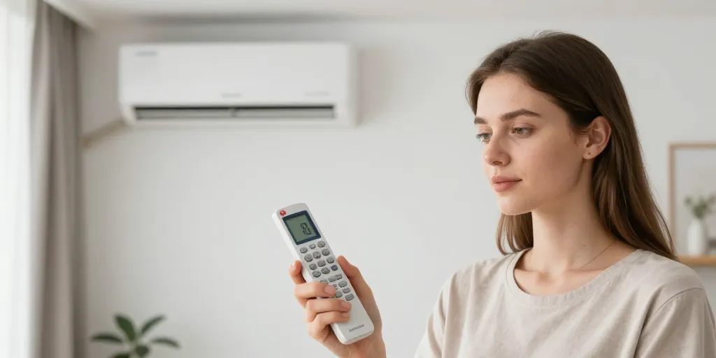 mode d'emploi telecommande clim general