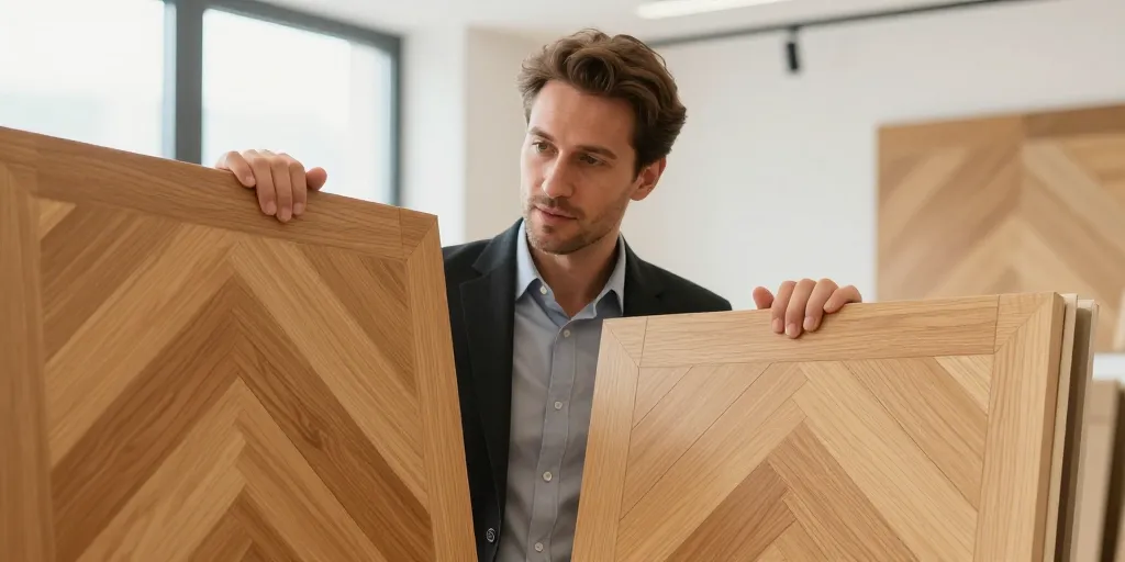 difference parquet chevron et point de hongrie