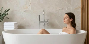 salle de bain chic et zen