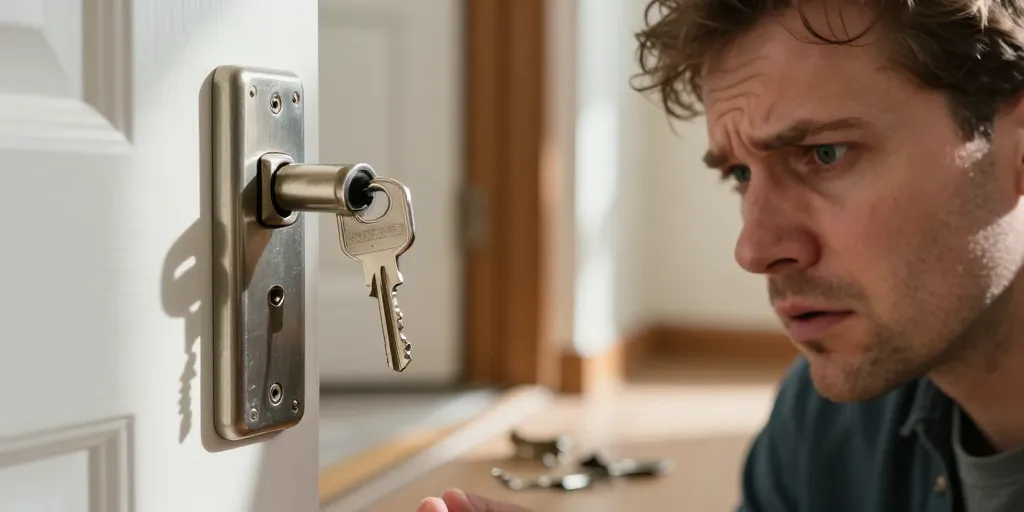 comment enlever une clé cassée dans la serrure
