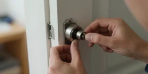 serrure qui bloque au deuxieme tour