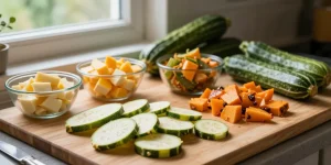 recette avec les courgettes du jardin